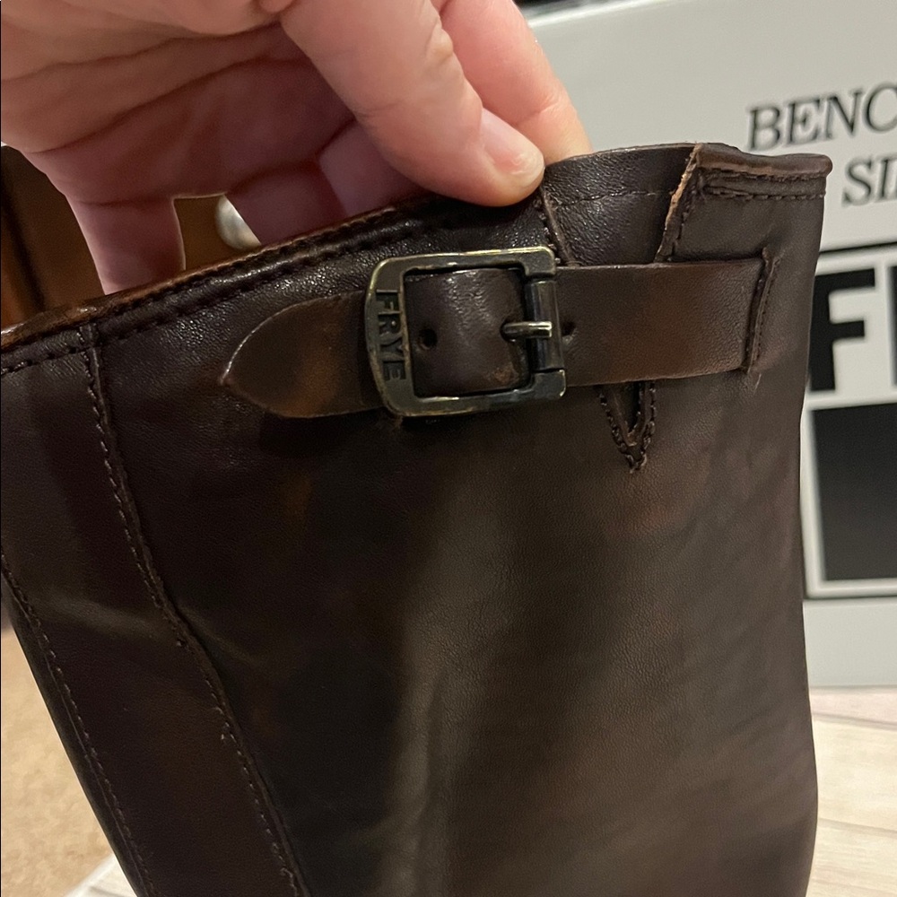 FRYE Brown Leather Boots - Picture 4 of 17
